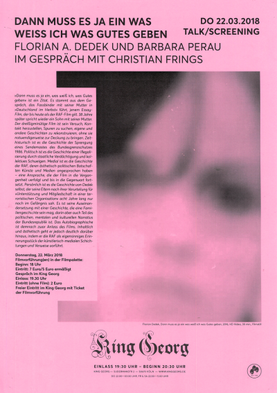 Florian A. Dedek und Barbara Perau